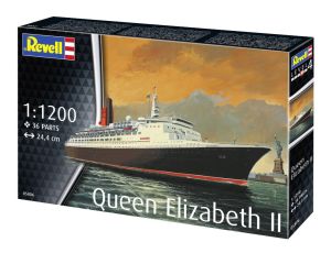 REV05806 - Nave Queen Elizabeth II da assemblare e verniciare