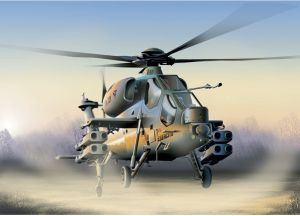 ITA0006 - Elicottero A-129 Mangusta da assemblare e verniciare