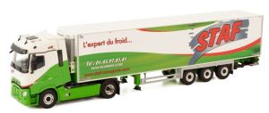 WSI01-3432 - RENAULT T High 4x2 con rimorchio refrigerato a 3 assi STAF