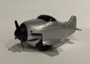 NEW01277F - Aereo grigio metallizzato di attrito
