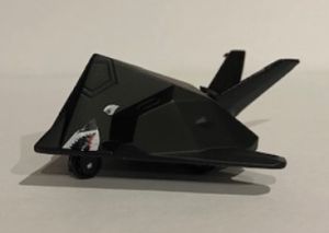 NEW01277J - Combattente a reazione nero ad attrito