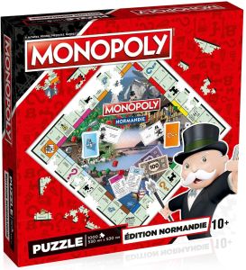 WIN01702 - Puzzle 1000 pezzi MONOPOLY Normandia