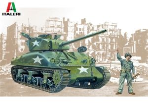 ITA0225 - M4 A1 Sherman Tank da assemblare e verniciare