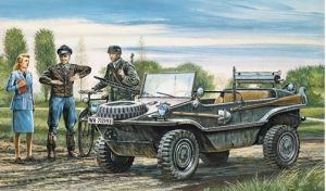 ITA0313 - Veicolo Schwimmwagen da assemblare e verniciare