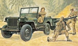 ITA0314 - JEEP Willys da assemblare e dipingere