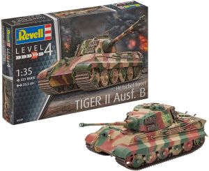 REV03249 - Carro armato TIGERII AUSF.B HENSCHEL torretta da montare e verniciare