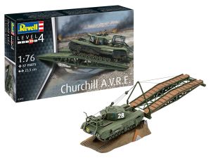 REV03297 - CHURCHILL A.V.R.E. serbatoio da assemblare e dipingere