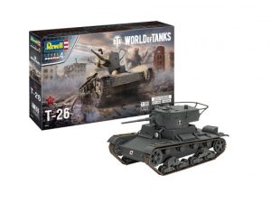 REV03505 - Carro armato T-26 WORLD OF TANKS da montare e verniciare
