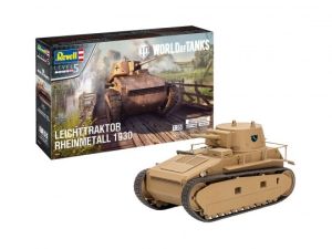 REV03506 - Tank Leichttraktor Rheinmetall 1930 WORLD OF TANKS da assemblare e verniciare