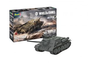 REV03507 - Carro armato SU-100 WORLD OF TANKS da montare e verniciare