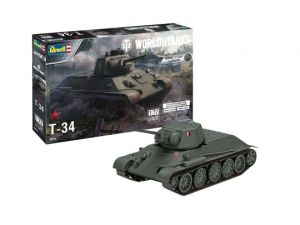 REV03510 - Carro armato T-34 WORLD OF TANKS da montare e verniciare