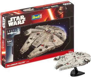 REV03600 - Navicella spaziale Millennium Falcon STAR WARS da assemblare e dipingere