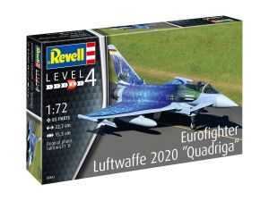 REV03843 - Aereo Eurofighter LUFTWAFFE 2020 QUADRIGA da assemblare e verniciare