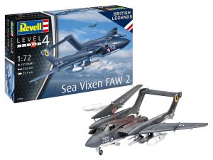 REV03866 - Aeroplano Sea Vixen FAW 2 70° anniversario da assemblare e dipingere