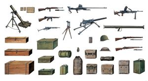 ITA0407 - Vari accessori da montare e verniciare