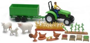NEW04096C - Cassone agricolo con trattore