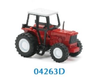 NEW04263D - Trattore rosso
