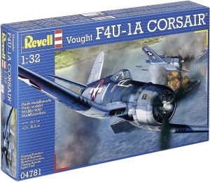 REV04781 - Velivolo Vought F4U-1A CORSAIR da assemblare e dipingere