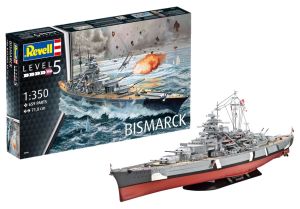 REV05040 - Barca Bismarck da montare e verniciare