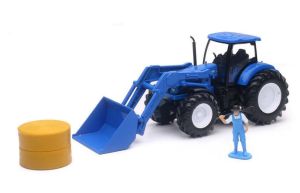 NEW05523B - NEW HOLLAND T7 270 con caricatore e figura