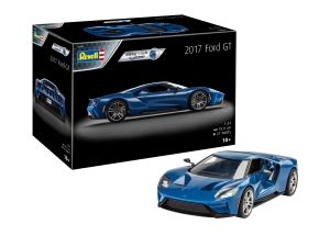 REV07824 - Facile clic su FORD GT 2017 blu da costruire