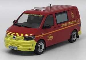 ODE087 - VOLKSWAGEN T6 Pompier SDIS83 - Edizione limitata di 504 pezzi