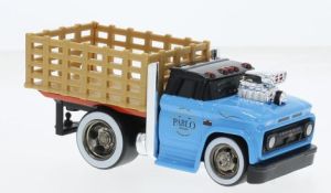 MST11617 - CHEVROLET C60 Skatebed 1966 Blu e Nero