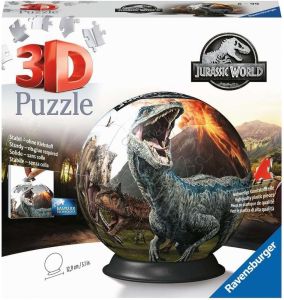 RAV117574 - Puzzle 3D Ball 73 Pezzi JURASSIC WOLRD | a partire da 6 anni