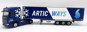 ELI117780 - SCANIA S500 4x2 con tetto alto e rimorchio frigo Chereau 3 Assi - ARTIC WAYS