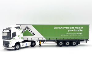 ELI118106 - VOLVO FH4 4x2 2020 con rimorchio telonato 3 Assi - Trasporto LEROY MERLIN