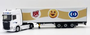 ELI118115 - SCANIA 770 S V8 4x2 con rimorchio frigorifero 3 Assi - BN - STEF