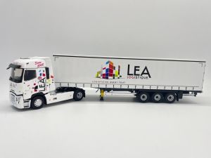 ELI118163 - RENAULT T520 HIGH 4x2 2021 con rimorchio a 3 assi - Trasporto LEA LOGISTIQUE
