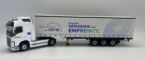 ELI118178 - VOLVO FH 4x2 con rimorchio telonato 3 Assi - PTS DUFOUR ASTRE
