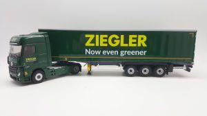 ELI118295 - MERCEDES Actros 5 BigSpace 4x2 con rimorchio telonato 3 assi ZIEGLER