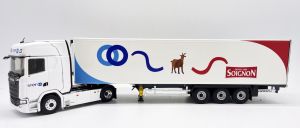 ELI118302 - SCANIA 770 S V8 4x2 con rimorchio frigorifero 3 assi - Soignon - STEF