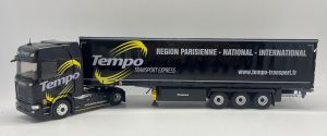 ELI118374 - SCANIA 500 S 4x2 con rimorchio con sponde - Trasporto TEMPO