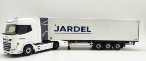 ELI118424 - DAF XG 4x2 con rimorchio furgone a 3 assi JARDEL