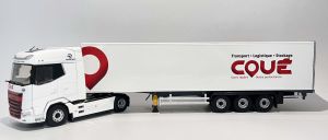 ELI118542 - DAF XG 4x2 con rimorchio a 3 assi, COUE Transport