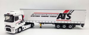 ELI118651 - RENAULT T High 4x2 con rimorchio telonato a 3 assi - ATS Transport