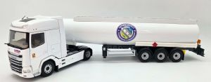 ELI118658 - DAF XG 4x2 con cisterna per idrocarburi LAURDI Trans a 3 assi