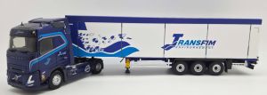 ELI118797 - VOLVO FH Aero 4x2 con rimorchio a pianale mobile a 3 assi TRANSFIM