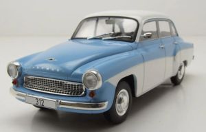 WBXWB124242 - WARTBURG 312 1965 Azul claro y blanco