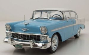 WBXWB124248 - CHEVROLET Bel Air 4 Porte Hardtop del 1956, Blu e Bianco