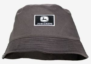 MC14430878CH - Cappello in twill grigio JOHN DEERE
