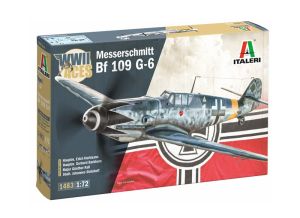 ITA1483 - Kit aereo militare MESSERSCHMITT BF 109 G-6 (assemblaggio e verniciatura richiesti)