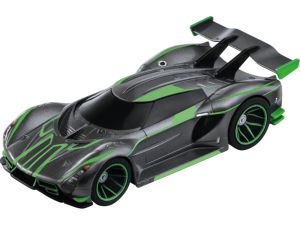 CARRERA15817084-A - Hypercar Tuning grigia e verde a frizione