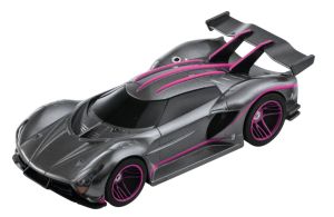 CARRERA15817084-D - Hypercar Tuning grigia e rosa a frizione
