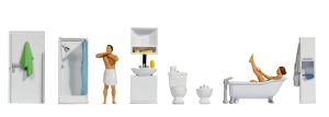 NOC16289 - Set di statuette a tema - Bagno