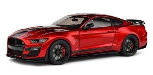 SOL1805914 - SHELBY Mustang GT500KR 2023 Rosso con strisce nere