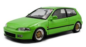 SOL1810408 - HONDA Civic - Solido Works 1991 Verde Neon